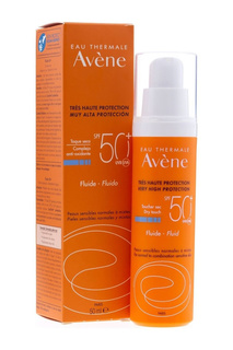 Солнцезащитный флюид spf 50 AVENE