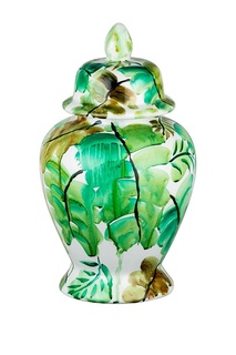 Ваза с крышкой 26x26x43 см ГЛАСАР