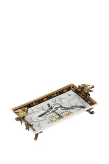 Блюдо с птичками 30x14x9 см ГЛАСАР