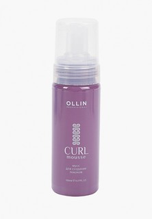 Мусс для укладки Ollin CURL эластичной фиксации для создания локонов, 150 мл