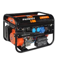 Генератор бензиновый Patriot GP 6510AE, 5 кВт Патриот