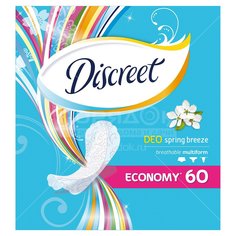 Прокладки женские ежедневные Discreet Deo Ocean Breeze, 60 шт