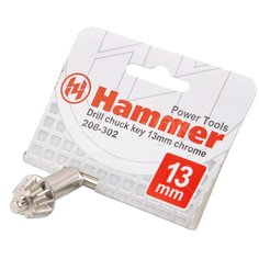 Ключ для патрона дрели HammerFlex 208-302 CH-key, 13 мм