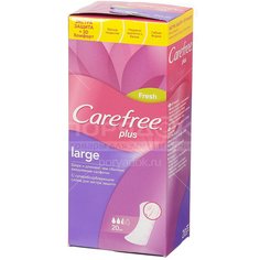 Прокладки Carefree Plus Large ежедневные ароматизированные, 20 шт
