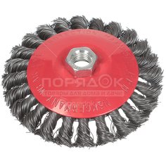 Щетка для УШМ тарелка Bartex М14 882125, 125 мм