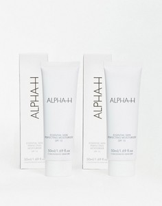 Увлажняющее корректирующее средство для лица с защитой от ультрафиолета Alpha-H Essential Skin Perfecting Moisturiser SPF15 - две штуки в упаковке - ЭКОНОМИЯ 40%-Прозрачный