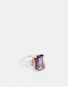 Кольцо с крупным камнем сиреневого цвета & Other Stories-Фиолетовый