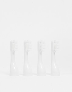 Набор из 4 сменных головок для зубной щетки STYLSMILE - Жесткая-Бесцветный