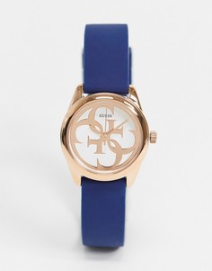 Часы с маленьким циферблатом Guess-Синий