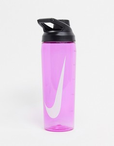 Розовая бутылка для воды объемом 700 мл с галочкой Nike Hypercharge-Розовый
