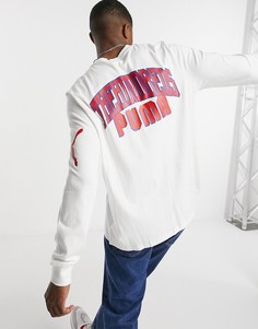 Белый лонгслив с логотипом Puma x The Hundreds