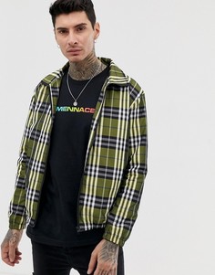 Куртка в желтую клетку Mennace-Желтый