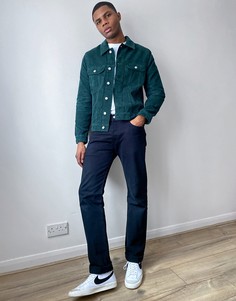 Зеленая вельветовая куртка в стиле вестерн ASOS DESIGN-Зеленый