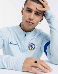 Синий топ Nike Football Chelsea FC strike drill