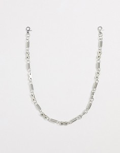 Цепочка для джинсов в байкерском стиле SVNX-Серебряный 7X