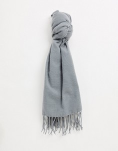 Серый шарф из переработанного полиэстера Monki Greta