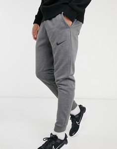 Темно-серые суженные книзу джоггеры Nike Training-Черный