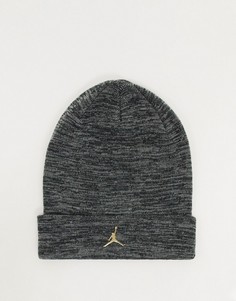 Серая шапка-бини Nike Jordan Metal Jumpman-Серый