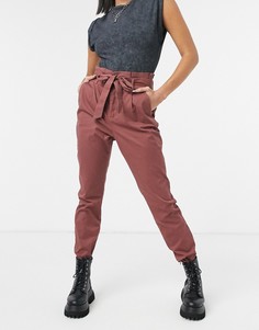 Светло-коричневые брюки карго Vero Moda-Светло-коричневый