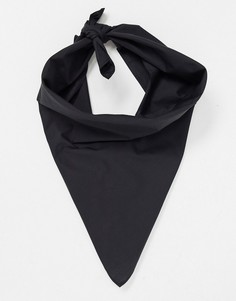 Черная бандана ASOS DESIGN-Черный