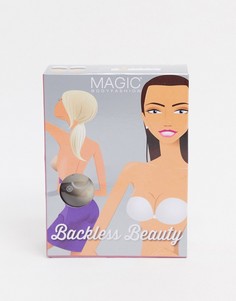 Бежевый самоклеящийся бюстгальтер без бретелек MAGIC Bodyfashion Backless Beauty