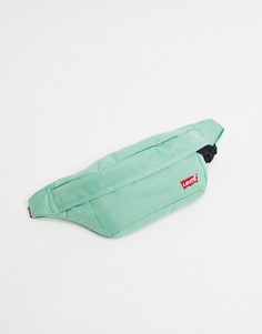 Зеленая сумка-кошелек на пояс Levis-Зеленый
