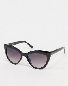 Черные солнцезащитные очки "кошачий глаз" Accessorize-Черный цвет