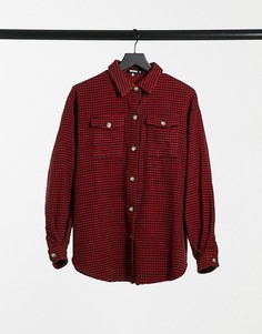 Куртка-рубашка с узором «гусиная лапка» Missguided-Мульти