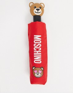 Красный зонт Moschino