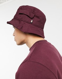 Темно-красная панама Dickies Bogalusa-Красный