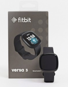 Черные смарт-часы унисекс Fitbit Versa 3-Черный