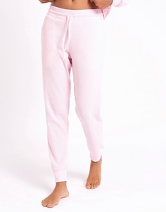 Розовые трикотажные штаны для дома Chelsea Peers-Белый