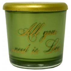 Свеча ароматическая «Perfume Орфей», цвет оливковый