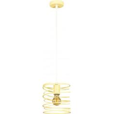 Светильник подвесной «Торнадо», 1 лампа, 3 м², цвет жёлтый Vitaluce