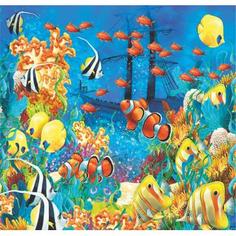 Фотообои Тайны морских глубин бумажные, 210x200 см Симфония
