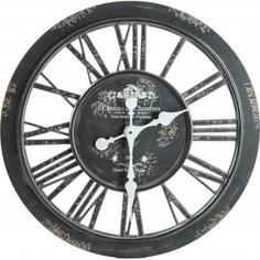 Часы настенные пластик серый антик 60х5х60 см