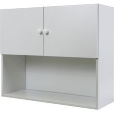 Шкаф навесной «Бьянка Сп» с фасадом 68х80 см, ЛДСП, цвет белый Basic