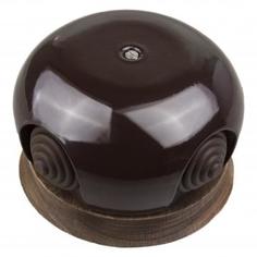 Коробка распределительная Electraline Bironi Фаберже цвет коричневая керамика