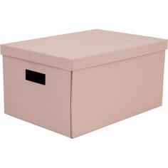 Коробка складная 40х28х20 см картон цвет розовый Storidea