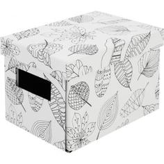 Коробка складная 20х12х13 см картон цвет белый Storidea