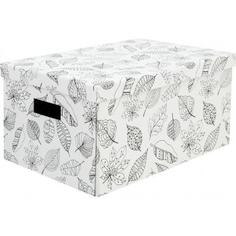 Коробка складная 40х28х20 см картон цвет белый Storidea