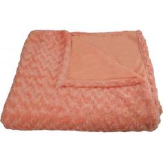 Плед «Comfort Rose» 180х220 см искусственный мех цвет розовый Belezza