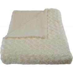 Плед «Comfort Rose» 180х220 см искусственный мех цвет бежевый Belezza