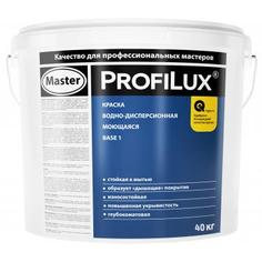 Краска для стен и потолков Profilux моющаяся цвет белый 40 кг