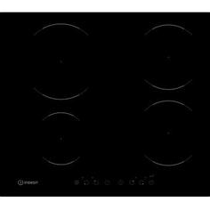 Варочная панель индукционная Indesit VIA 640 0 C, 4 конфорки, 56x49 см, цвет чёрный