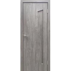 Дверь межкомнатная глухая ламинированная Белеза 200х90 см цвет тернер серый Принцип