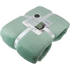 Плед Flamingo 200x220 см микрофибра цвет зелёный Inspire