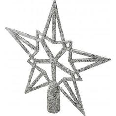 Верхушка для ёлки, 20 см, цвет серебряный Feeric Lights & Christmas