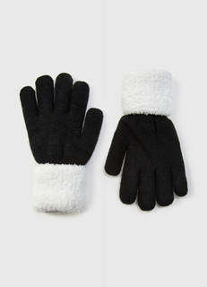 Трикотажные перчатки для девочек O'stin