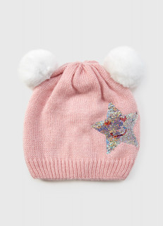 Вязаная шапка для девочек O'stin